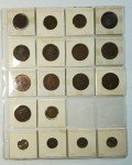 Collection of 18 Vintage World Coins: UK & Philippines