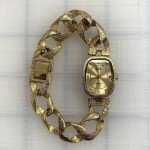KJL Kenneth Jay Lane Goldtone Bracelet Watch