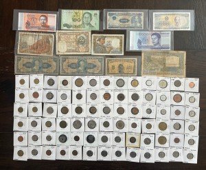 78 Rare Coins & 12 Paper Currency Lot