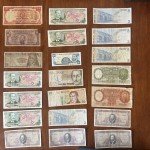 Vintage Central & South America Paper Money Collection