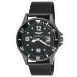 Gianello Men's 43mm Bond Multi-Function Mesh Watch