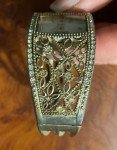 Gruen GR2100L Ladies Rhinestone Cuff Watch