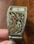 Gruen GR2100L Ladies Rhinestone Cuff Watch