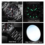Luxury Waterproof Stainless Steel Quartz Men's Watch