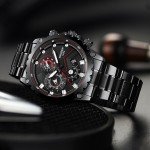Luxury Waterproof Stainless Steel Quartz Men's Watch