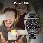 Luxury Waterproof Stainless Steel Quartz Men's Watch