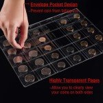 Retro Coin & Paper Money Collector Holder - 150 Pockets