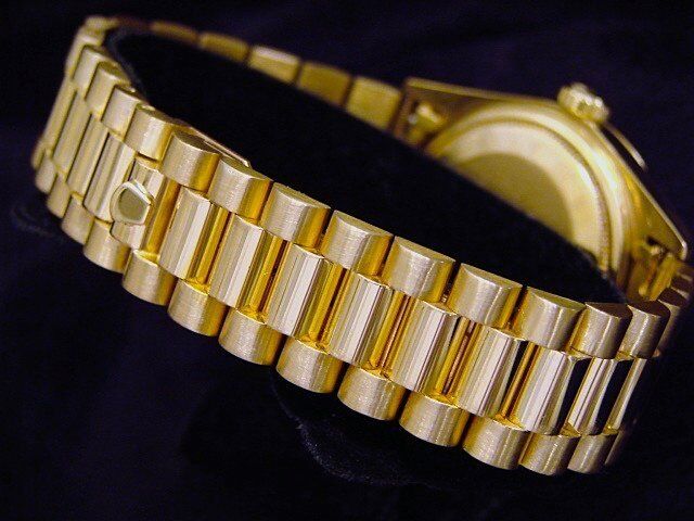 Men's Rolex Day-Date President Solid 18K Yellow Gold