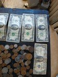 US and Foreign Paper Money and Coin Mix