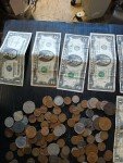 US and Foreign Paper Money and Coin Mix