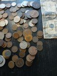 US and Foreign Paper Money and Coin Mix