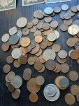 US and Foreign Paper Money and Coin Mix
