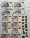 1990s Italy Republic Lire Coin and Banknote Set