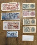 Foreign Coins, Paper Money & 1943 Liberty Half Dollar