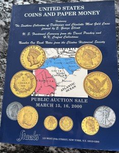 US Coins and Paper Money Auction March 2000