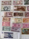 Assorted Foreign Currency & Asian Coins Lot