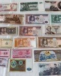 Assorted Foreign Currency & Asian Coins Lot