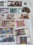 Assorted Foreign Currency & Asian Coins Lot