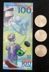 2018 Russia 100 Rubles & FIFA Coins Set