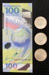 2018 Russia 100 Rubles & FIFA Coins Set
