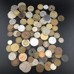 Ancient Roman Bronze Coin Plus 20 Collectible Coins