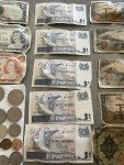 Vintage Foreign Currency Collection - 65+ Rare Pieces