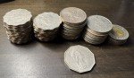 Assorted Antique Coins and Paper Money from Hong Kong