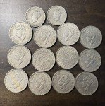 Assorted Antique Coins and Paper Money from Hong Kong