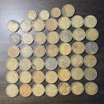 Assorted Antique Coins and Paper Money from Hong Kong