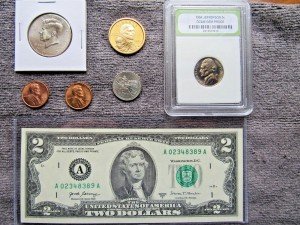 Proofs, Uncirculated Coins, & Gem BU $2 Bill Lot