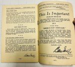 1934 Coin & Paper Money Price List Pamphlet