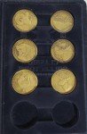 Vintage Coin and Stamp Collectors Set - 21 Pieces