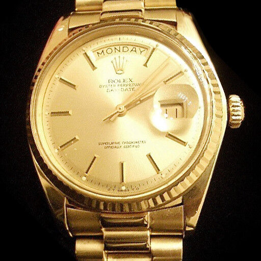 Luxury Mens Rolex Day-Date President Gold Watch
