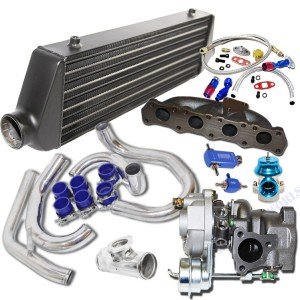 K04-015 Turbo Kit with Black Intercooler for VW Golf/Jetta