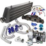 K04-015 Turbo Kit with Black Intercooler for VW Golf/Jetta
