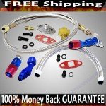 K04-015 Turbo Kit with Black Intercooler for VW Golf/Jetta