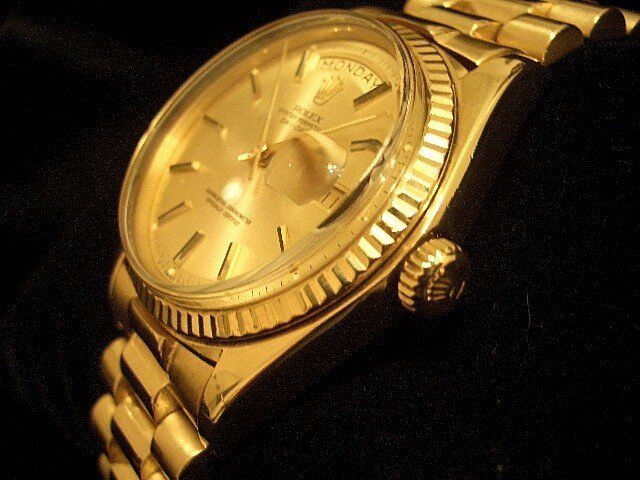 Luxury Mens Rolex Day-Date President Gold Watch