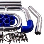 Universal Turbo Kit with Oil Line & Intercooler