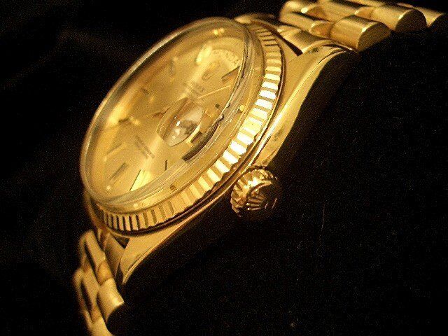 Luxury Mens Rolex Day-Date President Gold Watch