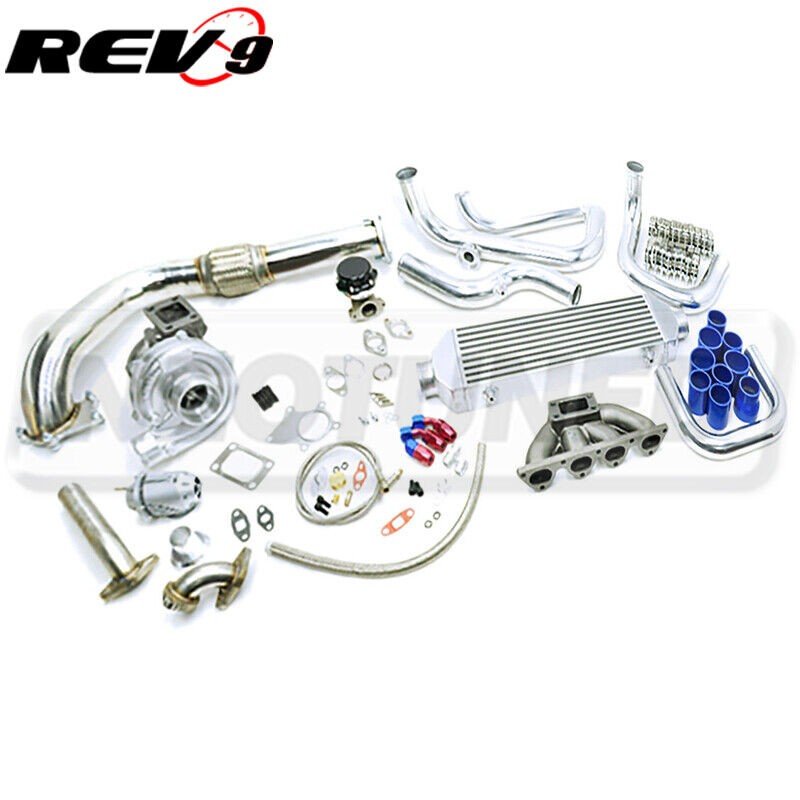 Rev9 T3T4 Turbo Charger Kit for B-Series