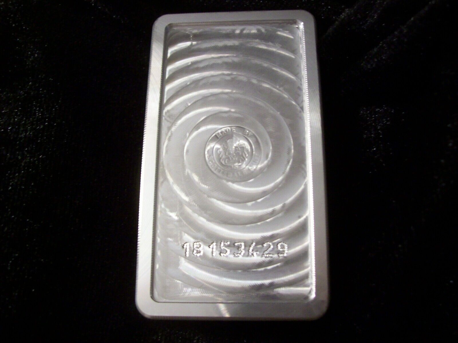Scottsdale Mint 10 oz .999 Silver Stacker Bar