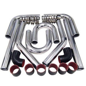 Universal Aluminum Turbo Intercooler Pipe Kit