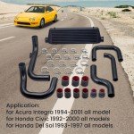 Honda Civic 1992-2000 Intercooler Piping Coupler Kit