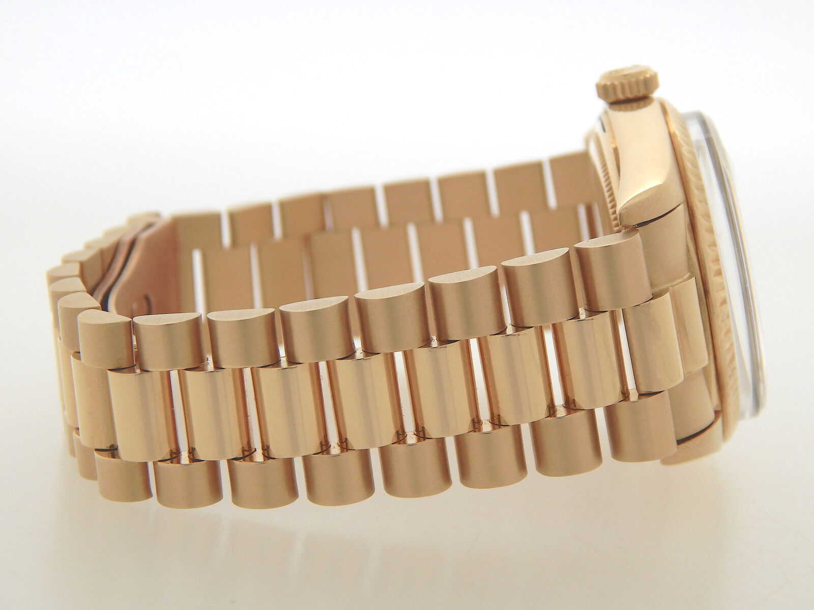 Mens Rolex Day-Date President Gold Watch Champagne Dial