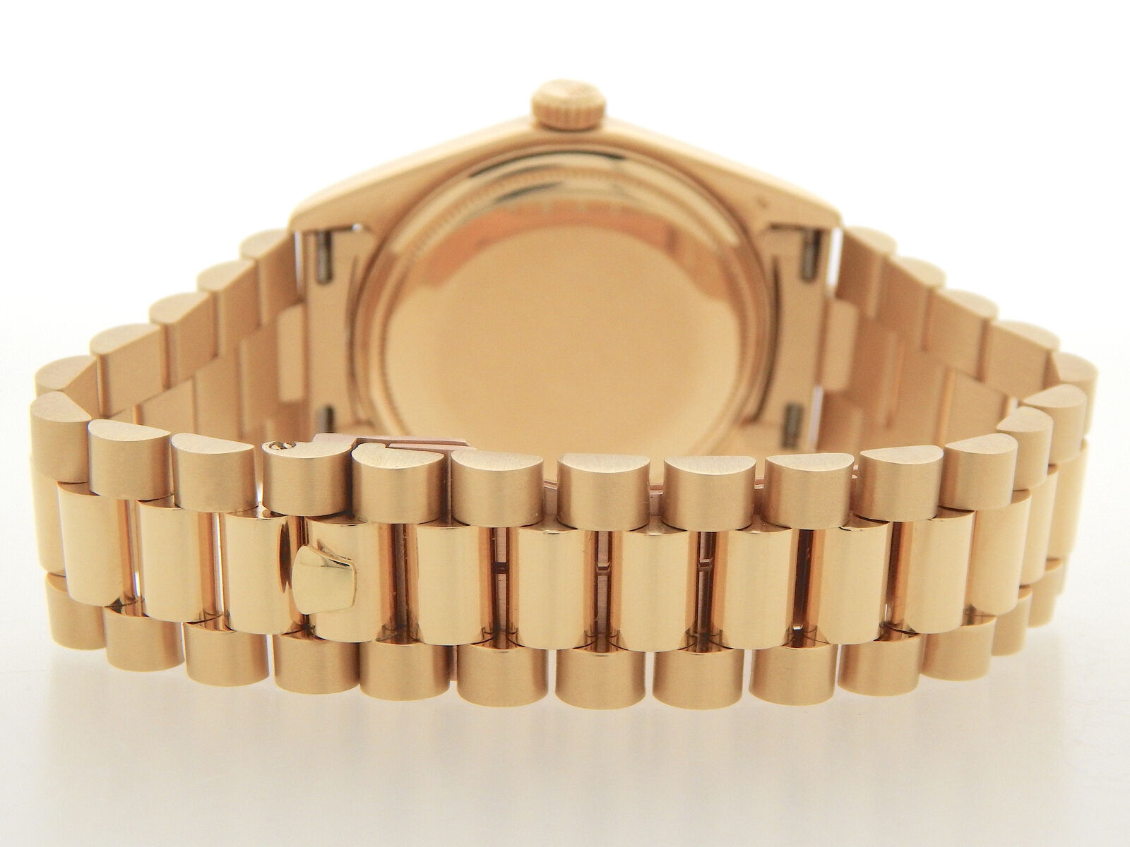 Mens Rolex Day-Date President Gold Watch Champagne Dial
