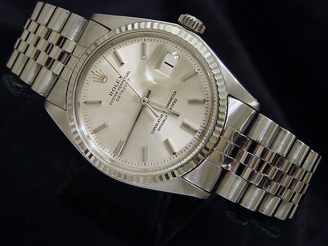 Rolex Mens Datejust SS & 18K White Gold