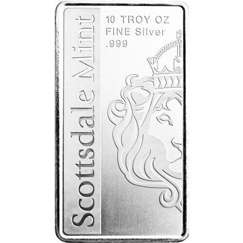 10 oz Scottsdale Archangel Michael Silver Bar - VIP