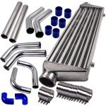 Turbo Intercooler Kit with Aluminum Pipe and Couplers