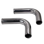 Turbo Intercooler Kit with Aluminum Pipe and Couplers