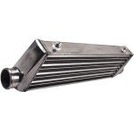 Turbo Intercooler Kit with Aluminum Pipe and Couplers